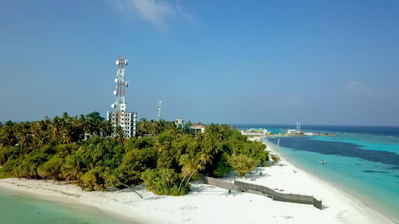 Sunset Beach View Dhangethi Bagian luar foto